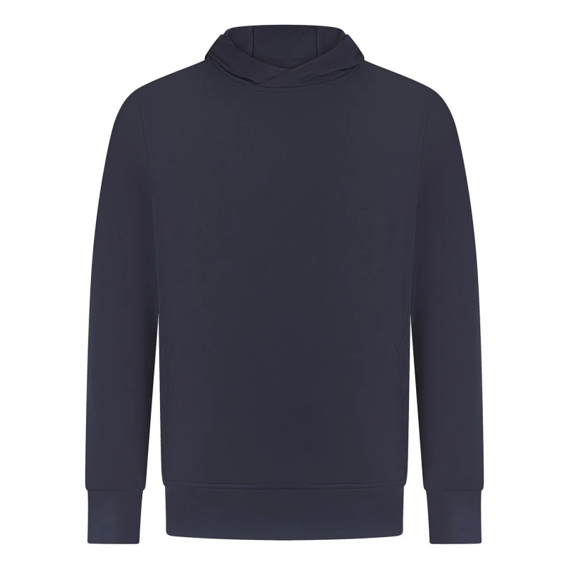 Image of Finden & Hales Mens Team Plain Hoodie in Navy Size: XS Navy Male XS