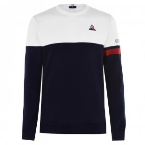 image of Le Coq Sportif Sportif Sweater - Navy/White/Red