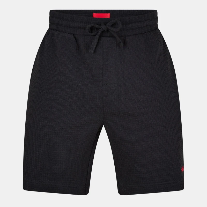 Image of Hugo Mens Austin Pyjama Shorts Black 001 male M