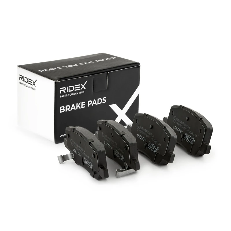 Image of RIDEX Brake pad set RIDEX 402B2004