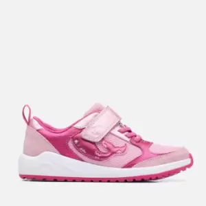 Image of Clarks Kids AquaticFlex Kid's Trainers - Hot Pink - UK 11 Kids