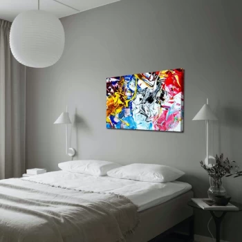 Image of 70100ABSC - 009 Multicolor Decorative Canvas Painting