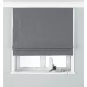 Image of Riva Home Atlantic Roman Blind (61x137cm) (Grey)