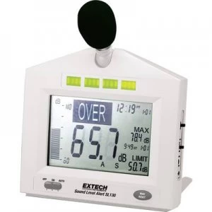 Image of Extech Sound level meter SL130W 30 - 130 dB 31.5 Hz - 8000 Hz