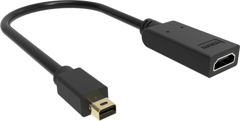 Image of Vision Vision TC-MDPHDMI/BL video cable adapter Mini DisplayPort HDMI Type A (Standard) Black TC-MDPHDMI/BL