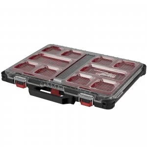 Image of Milwaukee Packout 10 Compartment Slim Organiser Case