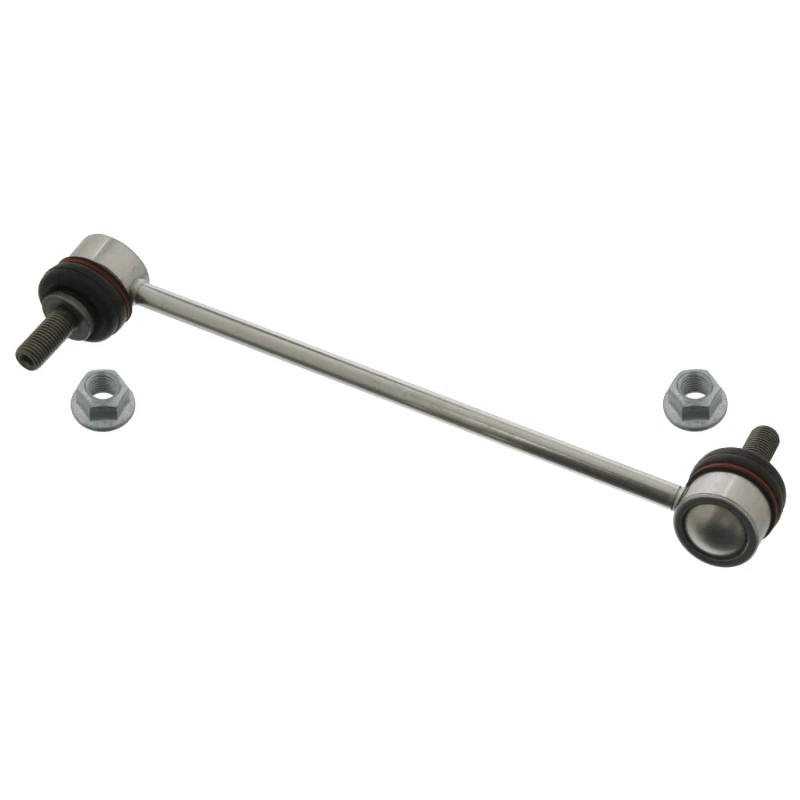 Image of FEBI BILSTEIN 43557 Anti-roll bar link Front Axle Left Metal Link Stabiliser (3229)