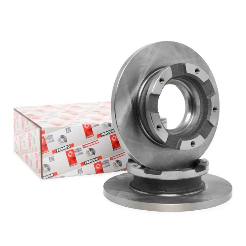 Image of FERODO DDF1573-1 Brake disc solid, with ABS sensor ring Brake Disc (82)