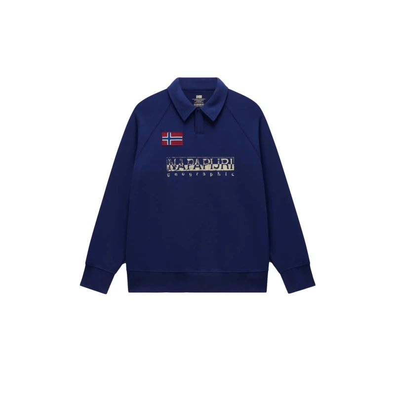 Image of Napapijri Sweatshirt Napapijri Reflect Bleu Male XS