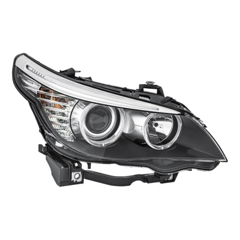 Image of HELLA 1LL 009 449-041 Headlights H7/H7, Right, with bulbs, Halogen Headlight (259)