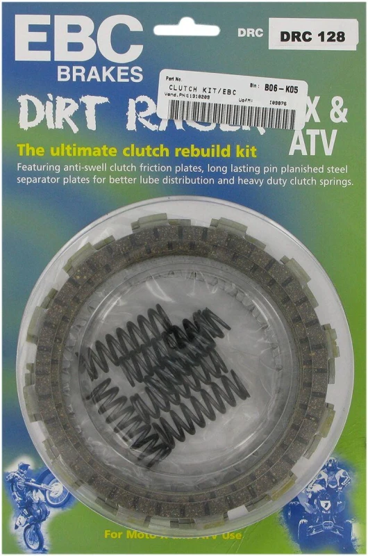 Image of DRC042 - EBC DRC Series Clutch Kit For Yamaha DT125R 1988-2002 DRC042