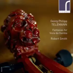 image of Georg Philipp Telemann Fantasias for Viola Da Gamba by Georg Philipp Telemann CD Album