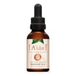 image of Akin Brightening Rosehip Oil with Vitamin C 20ml