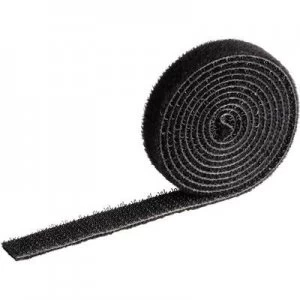 Image of Durable Hook-and-loop cable tie CAVOLINE GRIP 10 503101 Black 10 mm 1000 mm