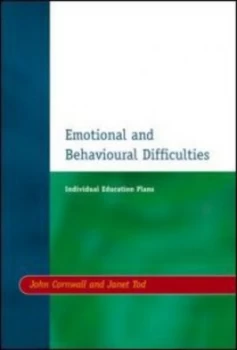 Image of Emotional and Behavioural Difficulties by John Cornwall and Janet Tod Paperback
