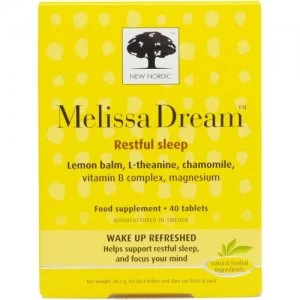 Image of Melissa Dream Restless Sleep x 40 Tablets