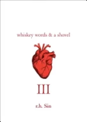 Image of whiskey words and a shovel iii
