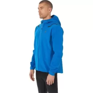 Image of Asics Mens Accelerate Waterproof 2.0 Running Jacket - Blue