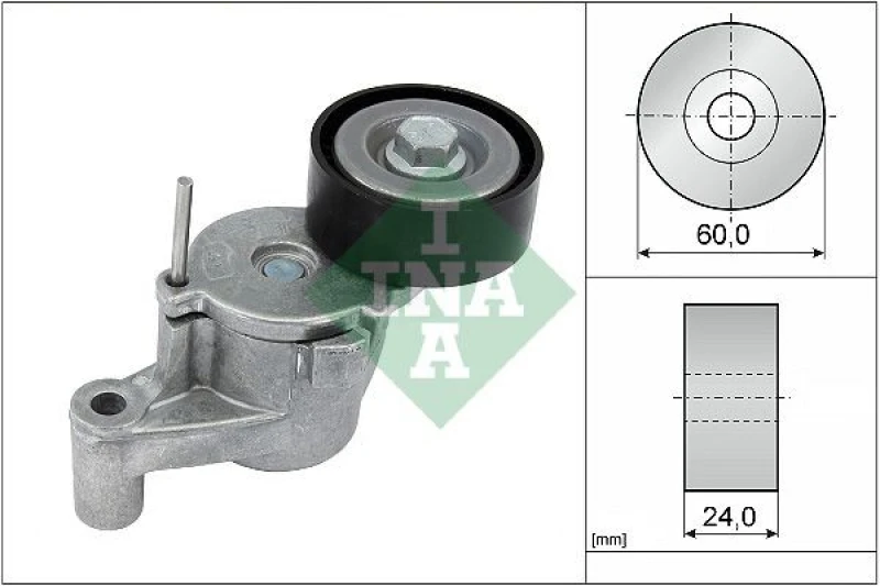 Image of Tensioner Lever, v-ribbed belt INA 534 0726 10
