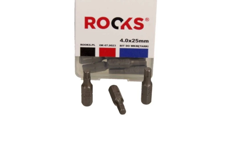 Image of ROOKS OK-07.0023 Screwdriver Bit Set Number of tools: 10, Plastic Cassette Screwdriver Bit Set (6625)