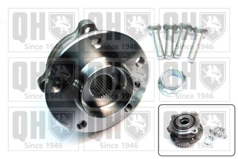 Image of QUINTON HAZELL Wheel bearing kit QUINTON HAZELL QWB1385