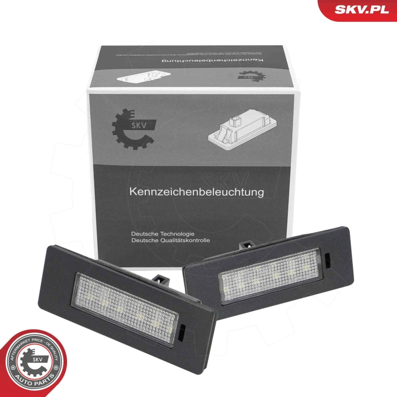 Image of ESEN SKV Number plate light ESEN SKV 72SKV587