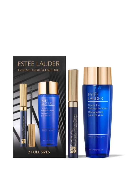 Image of Estee Lauder Womens Extreme Length + Care Duo Makeup Gift Set Multicolor Female