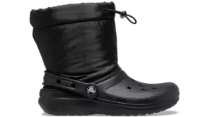 image of Crocs Classic Lined Neo Puff Boot Boots Kids Black C12