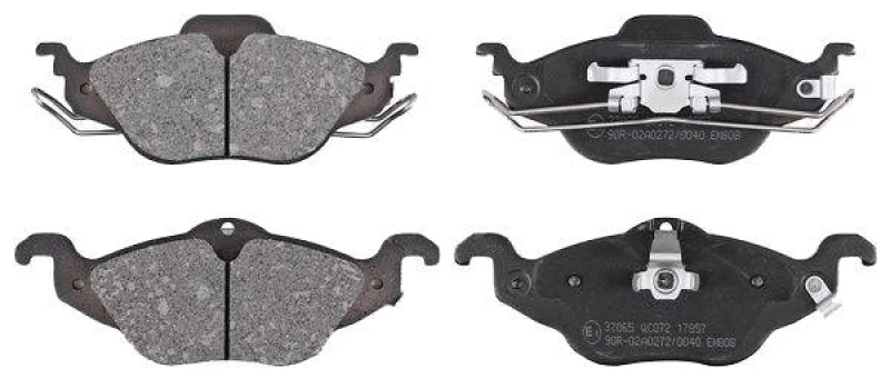 Image of A.B.S. 37065 Brake pad set with acoustic wear warning Brake Pad Set,disc brake (402)