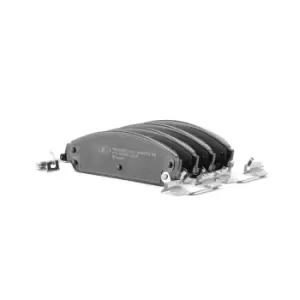 Image of BREMBO Brake pad set CHRYSLER,LANCIA,DODGE P 23 149 00K68147681AA,05137688AA,05142558AA 05142558AB,05142558AC,05142559AA,05142559AB,068147681AA