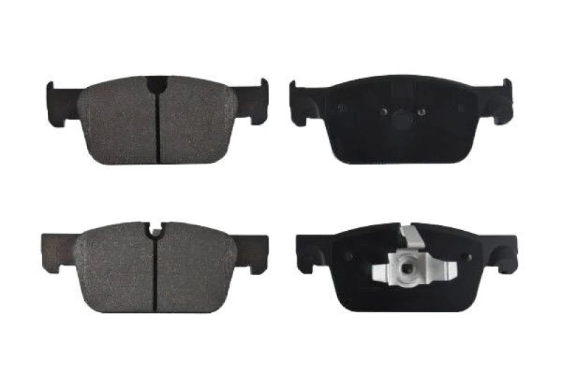 Image of SWAG 33 10 7616 Brake pad set Front Axle, prepared for wear warning indicator, with piston clip Brake Pad Set,disc brake (402)