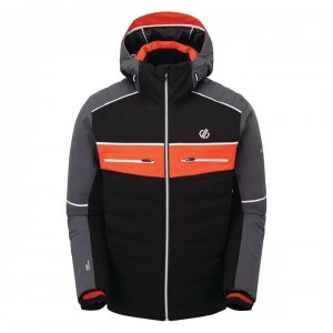 image of Dare2B Cipher Waterproof Ski Jacket - Black/Ebony