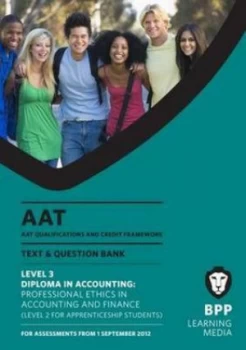 Image of Aat - Professional Ethics in Accounting and Finance by Bpp Learning Media Paperback