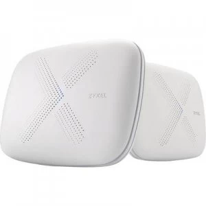 image of ZyXEL Multy X WSQ50 Tri-band Mesh WLAN System Pack of 2 Mesh network 2.4 GHz, 5 GHz