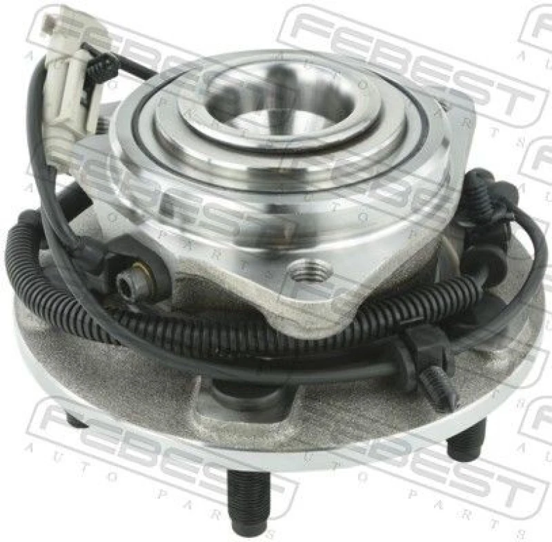 Image of FEBEST 2082-GCHIIIF Wheel Hub Front Axle, with ABS sensor ring Wheel Hub (653)