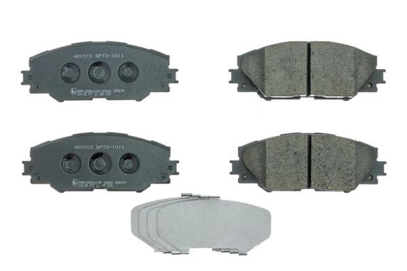Image of AISIN Brake pad set AISIN BPTO-1011