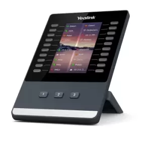 Image of Yealink EXP43 IP add-on module Black, Grey 23 buttons