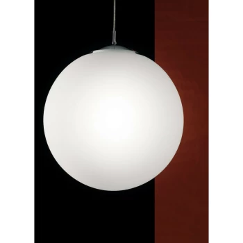 Image of Fan Europe Lighting - Fan Europe LAMPD Globe Pendant Ceiling Light White 35x41cm
