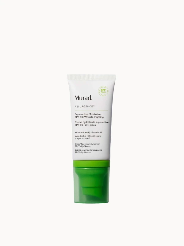 Image of Murad Womens Superactive Moisturiser SPF Wrinkle Fighting 50ml Multicolor Female 50ml