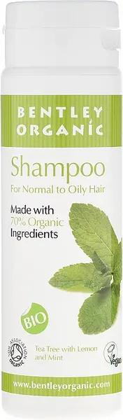 image of Bentley Organic Normal to Oily Hair Shampoo 250ml