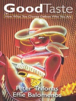 Image of Good Taste by Peter Trifonas Hardback