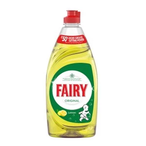 Image of Fairy Lemon Washing Up Liquid - 500ml