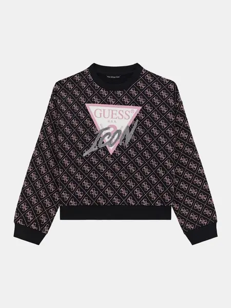 Guess All Over Print Sweatshirt 14893163 Black