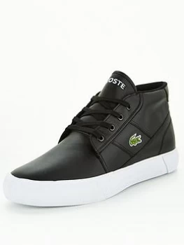 Image of Lacoste Gripshot Chukka 03211 Cma Trainer - Black/White, Size 10, Men
