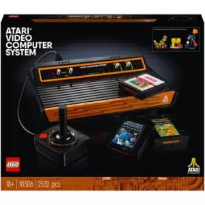 image of LEGO Icons Atari 2600 Video Game Console Adults Set (10306)