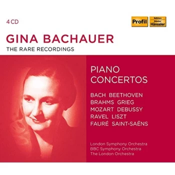 image of Gina Bachauer - Gina Bachauer: Piano Concertos CD