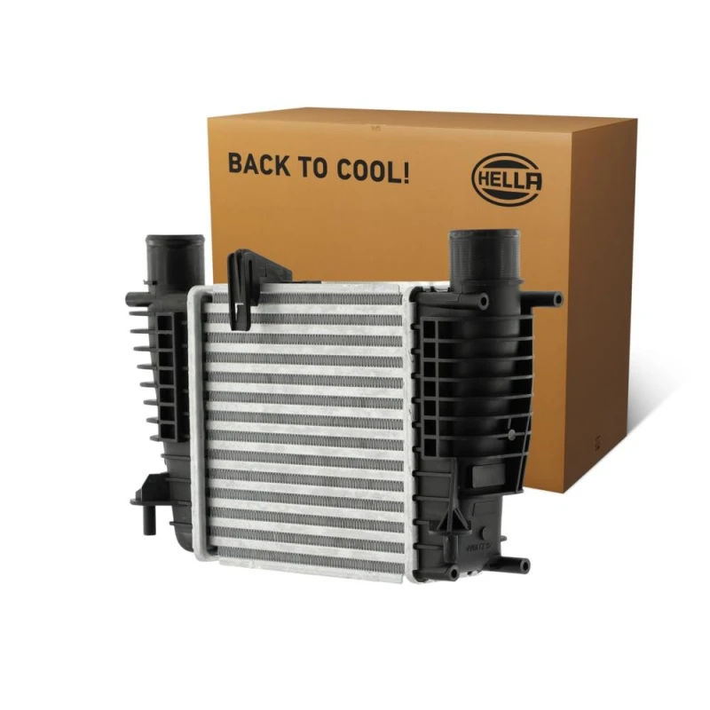 Image of HELLA Intercooler HELLA 8ml 366 470-891