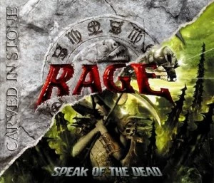 image of Carved in Stone/Speak of the Dead by Rage CD Album