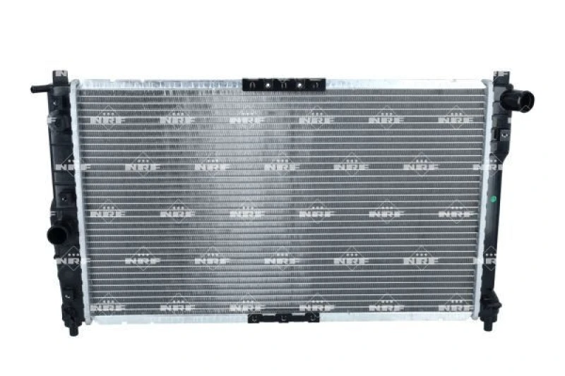 Image of NRF 53263 Engine radiator EASY FIT Brazed cooling fins, Aluminium, with gaskets/seals Aluminium Radiator,engine cooling (470)