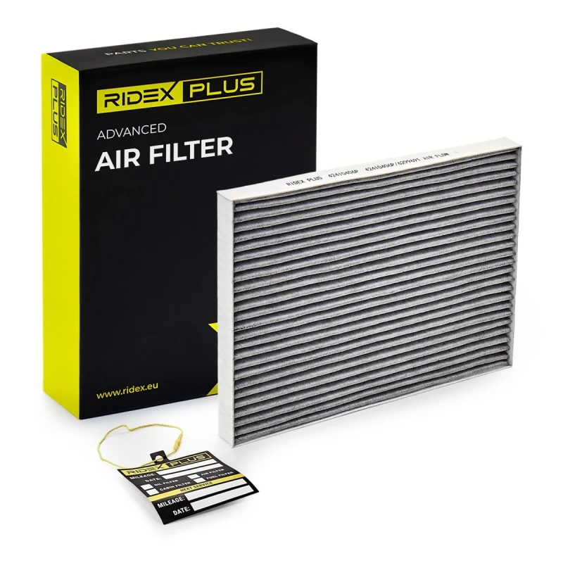 Image of RIDEX PLUS 424I0406P Pollen filter Activated Carbon Filter Filter,interior air (424)
